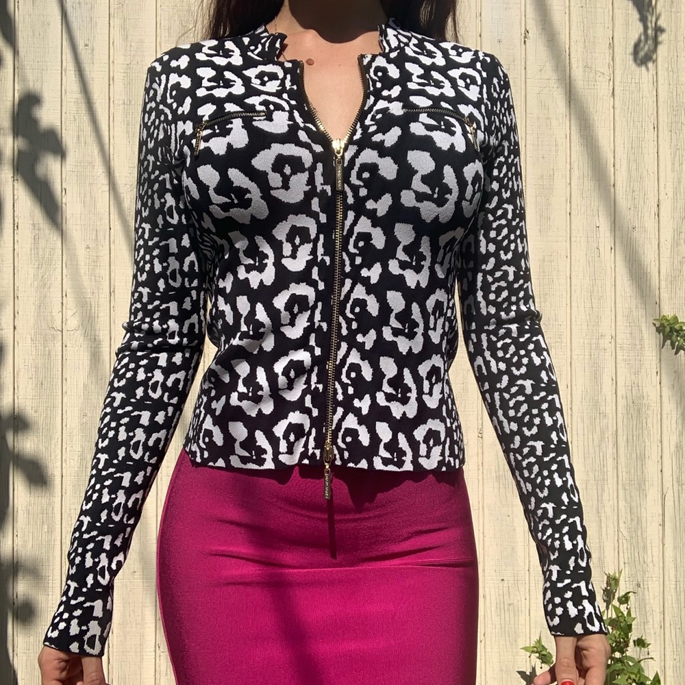 MARCIANO leopard jacket